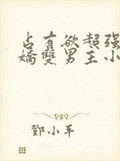 占有欲超强的病娇双男主小说推荐