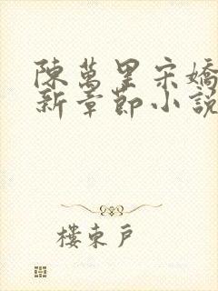 陈万里宋娇娇最新章节小说