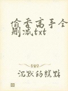 偷香高手全文无删减txt