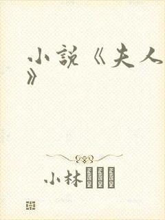 小说《夫人我会》