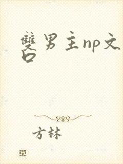 双男主np文重口