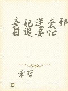 弃妃逆袭邪王日日追妻忙封面