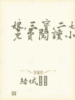 娘,三宝,二姐免费阅读小说封面