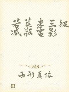 若菜光三级无删减版电影封面