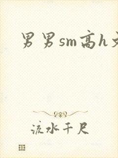 男男sm高h文
