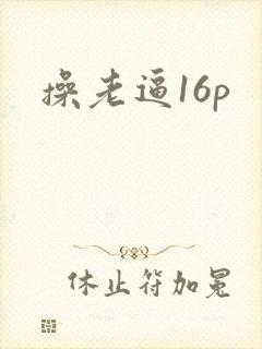 操老逼16p