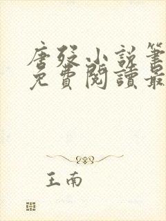 唐殁小说笔趣阁免费阅读最新章节更