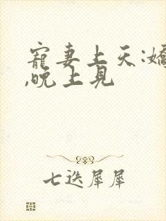 宠妻上天:娇妻,晚上见封面