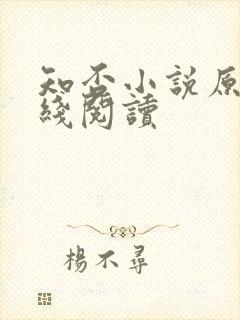 知否小说原著在线阅读封面