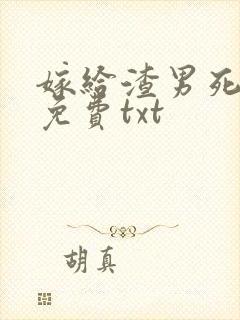 嫁给渣男死对头免费txt