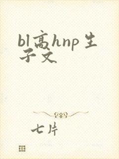 bl高hnp生子文
