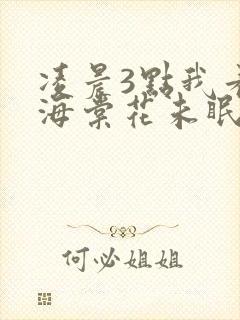 凌晨3点我看到海棠花未眠