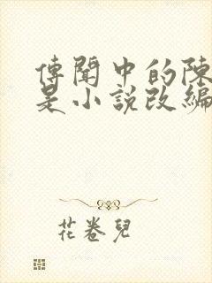 传闻中的陈芊芊是小说改编的吗