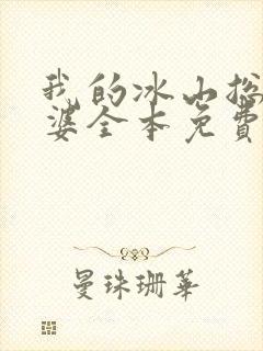 我的冰山总裁老婆全本免费阅读封面