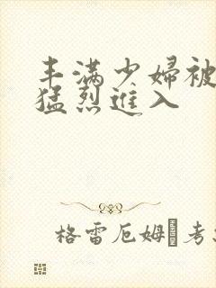 丰满少妇被黑人猛烈进入封面