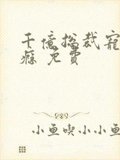 千亿总裁宠妻上瘾 免费