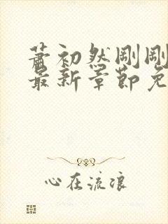 萧初然刚刚更新最新章节免费笔趣阁