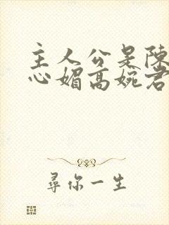 主人公是陈斌赵心媚高婉君小说