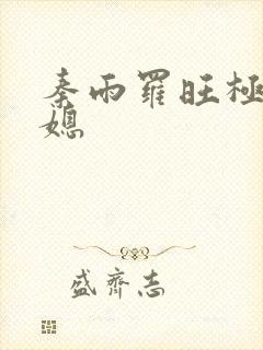 秦雨罗旺极品儿媳