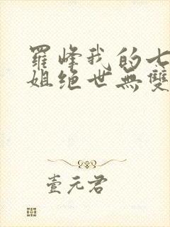 罗峰我的七个姐姐绝世无双封面