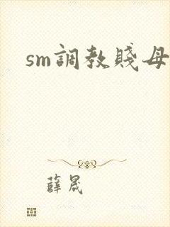 sm调教贱母狗