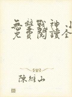无双战神 小说免费阅读全文