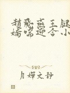 赵飞燕玉腿缠腰娇喘迎合小说