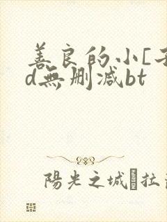 善良的小[子hd无删减bt
