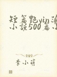 短篇艳yin荡小说500篇小说封面