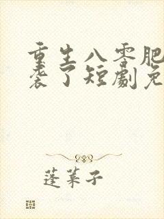 重生八零肥妻逆袭了短剧免费封面