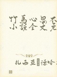 竹马心思不太纯小说全文免费阅读封面