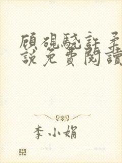 顾砚骁许柔汐小说免费阅读最新章节封面