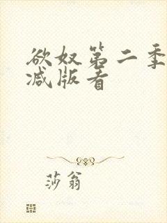 欲奴第二季无删减版看