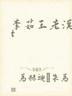 李茹王老汉txt