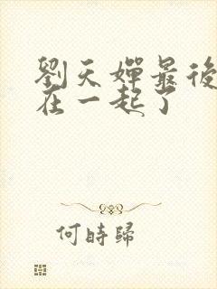 刘天婵最后和谁在一起了