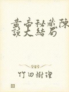 黄帝秘藏陈启小说大结局