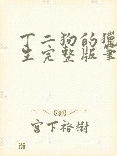 丁二狗的猎艳人生完整版笔趣阁