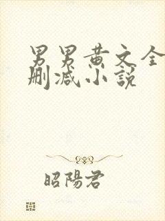 男男黄文全肉无删减小说封面