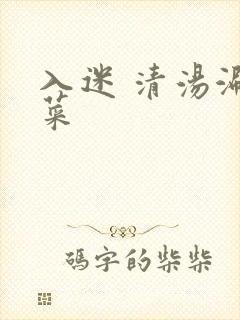 入迷 清汤涮香菜封面