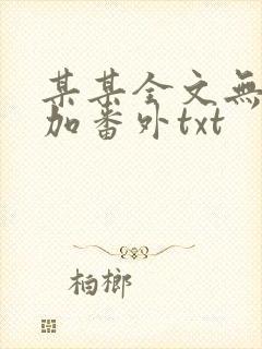 某某全文无删减加番外txt封面