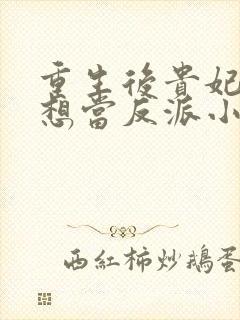 重生后贵妃她只想当反派小说