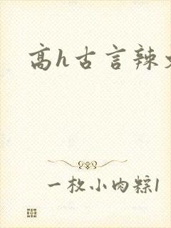 高h古言辣文