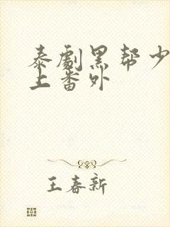 泰剧黑帮少爷爱上番外