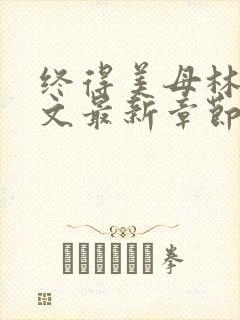 终得美母林渊全文最新章节阅读