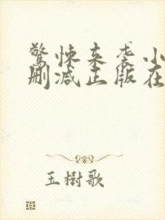 惊悚来袭小说无删减正版在线阅读