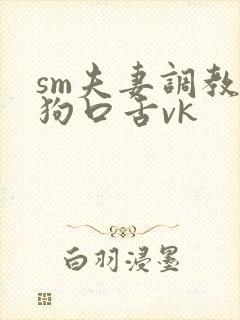 sm夫妻调教母狗口舌vk