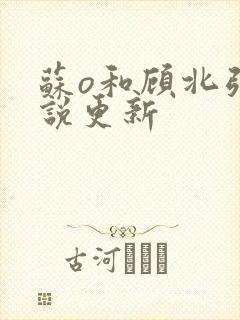 苏o和顾北弦小说更新封面