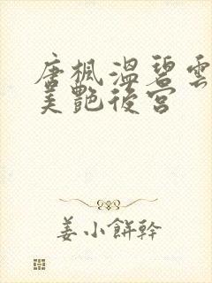 唐枫温碧云都市美艳后宫封面