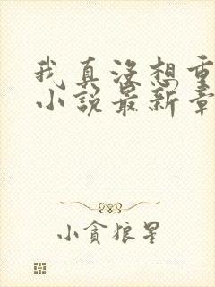 我真没想重生啊小说最新章节阅续