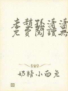 老赵孙潇潇小说免费阅读无弹窗全文封面